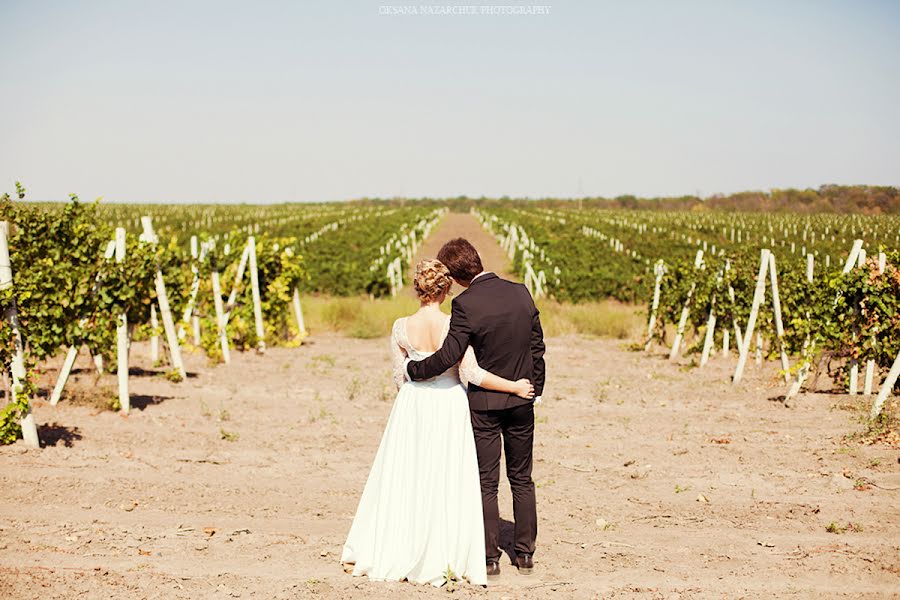 Fotógrafo de casamento Oksana Nazarchuk (aprilante). Foto de 13 de fevereiro 2015