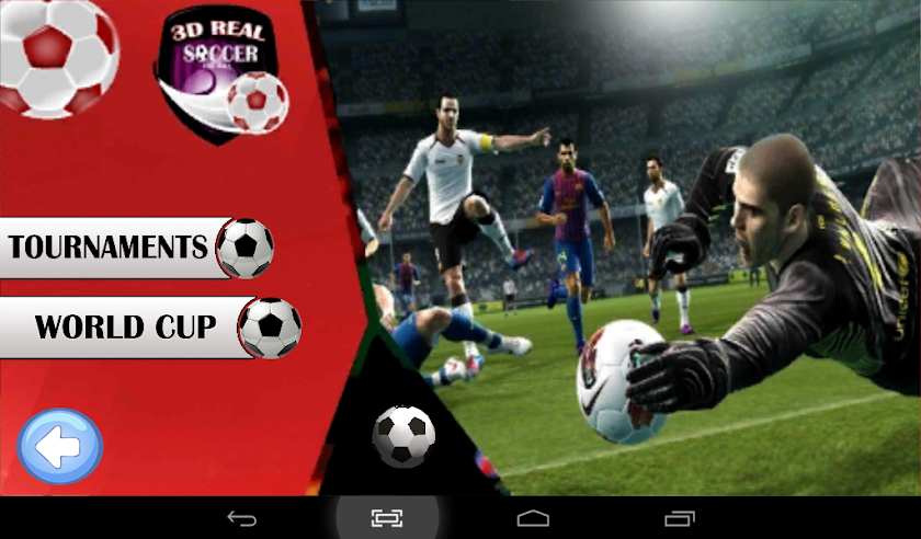 3D Real Soccer Football Screen 2