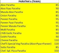 Paratha Express menu 1