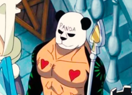 Pandaman in One Piece.