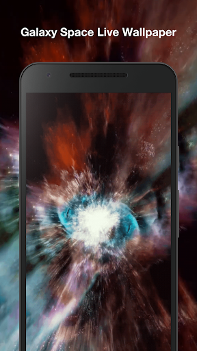 Screenshot Galaxy Space Live Wallpaper