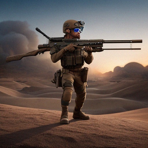 Screenshot commando desert sniper shooter