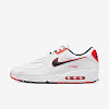 air max 90 white / max orange / black