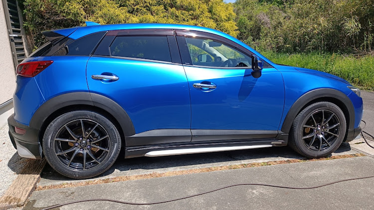 CX-3の樹脂コーティング・牛脂ですか？・スポンジ廃棄しましたw・Androidマツコネ・2画面胸熱に関するカスタム事例の投稿画像3枚目
