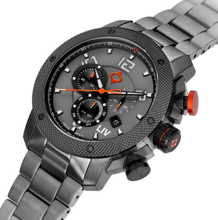 LIV GX1 Cool Gray chronograph Limited Edition.