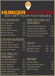 Hunger Dot Com menu 2