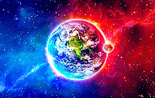 Planet Earth in Space Wallpapers New Tab small promo image