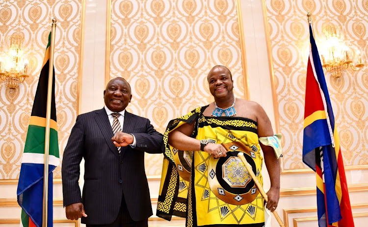 President Cyril Ramaphosa and King Mswati III discussed a broad range of matters relating to the political and security situation in the kingdom.