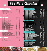 Foodies Garden menu 1