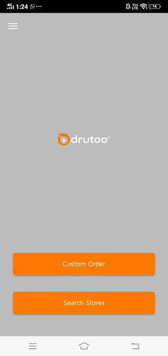 Screenshot DRUTOO-Delivery App for Food, 