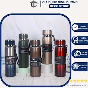 Bình Giữ Nhiệt Inox Bottle Sport 800Ml 1000Ml Inox Có Dây Xách