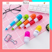 Bút Bi Cute Dễ Thương Viết Đẹp Cao Cấp Giá Rẻ Hình Viên Thuốc Độc Đáo Cho Bé Nato Bb01