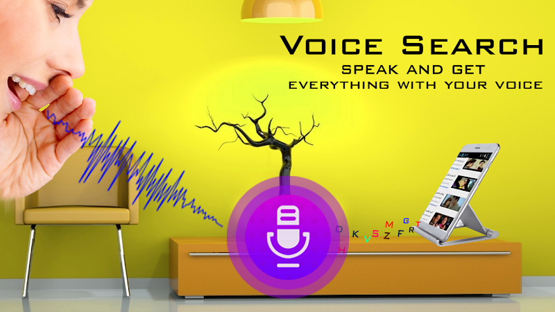 Скриншот Voice Search: Speak to Search every thing