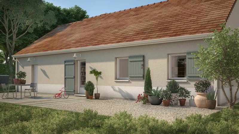 Vente maison neuve 4 pièces 65 m² à Marcilly-la-Campagne (27320), 179 080 €