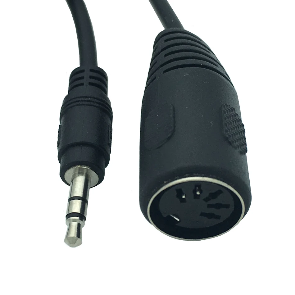 3.5mm Muški na DIN 5pin Ženski Audio MIDI Adapter kabl. Povežite audio i MIDI uređaje. Visokokvalitetni prenos audio i MIDI signala. Idealno za muzičku produkciju i nastupe uživo.