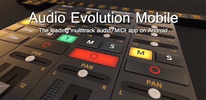 Audio Evolution Mobile Studio Screenshot