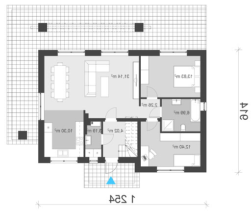 UA152 - Rzut parteru