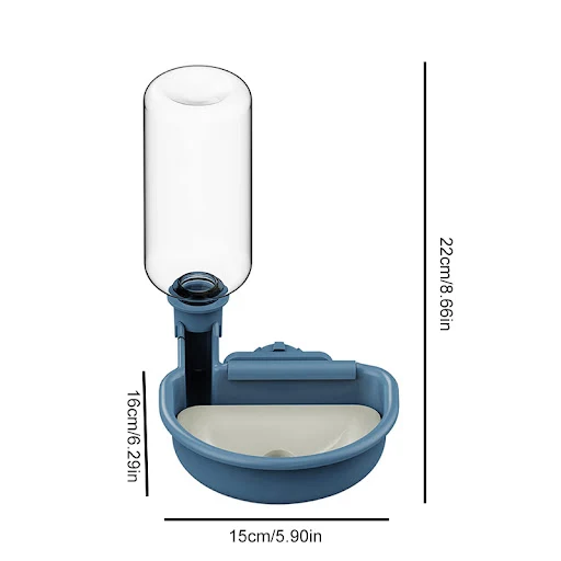 480ml Cat Hanging Automatic Drinker Non-flowing Drinking Bottle Teddy Hanging Water Bottle Feeder Dog Indoor Pets Suppli