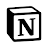 Notion - notes, docs, tasks icon