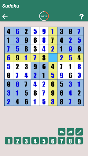 Sudoku puzzle game for free