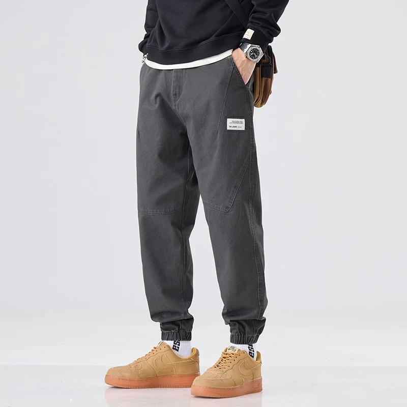 Spring Cotton Loose Straight American Overalls Fashion Brand Effortless Style and Comfort Relaxed Fit Trendy Design Ever