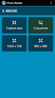 Photo Resizer - Resize & Crop Screenshot