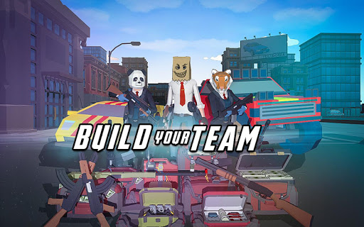 Blocky City Gangster Shooting