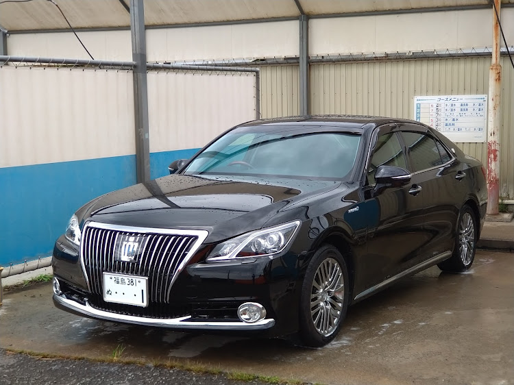 クラウンマジェスタのカーピカネットウロコ狩り・カーピカネット鎧・22ラパン・スパシャンハイパーワイパー・やり直しに関するカスタム事例の投稿画像4枚目