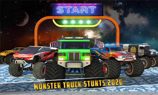 Monster Truck Mega Ramp MOD APK v4.6 (Unlocked) - Jojoy