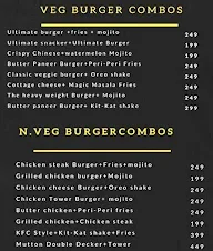 Lion Burger menu 4