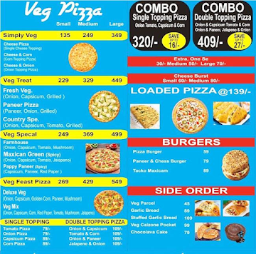 Divine Pizza Hub menu 