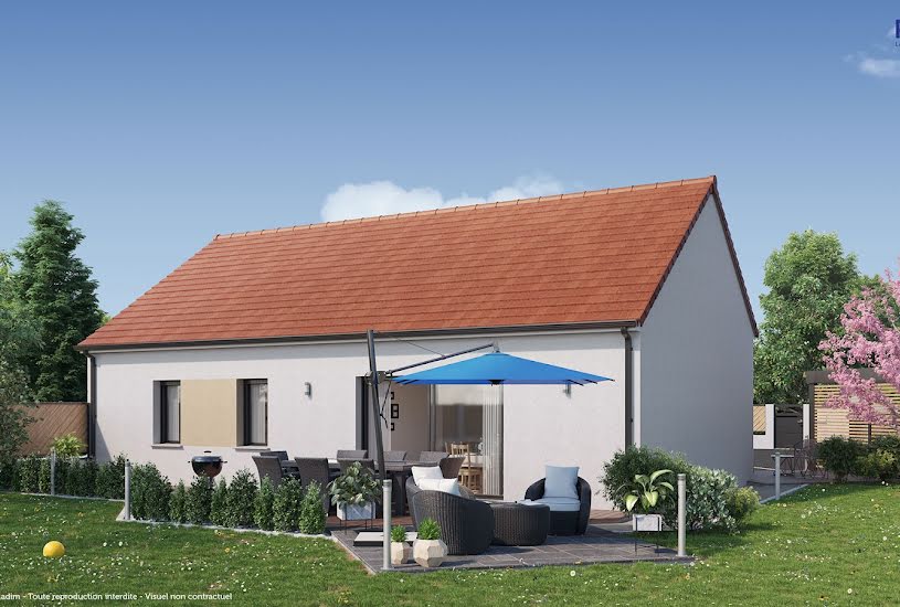  Vente Terrain + Maison - Terrain : 1 244m² - Maison : 82m² à Saligny (89100) 