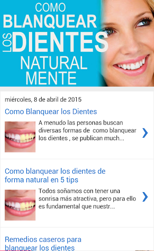 Cómo blanquear los dientes