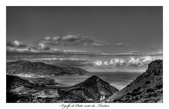 Il golfo di Patti visto da Tindari di soraya