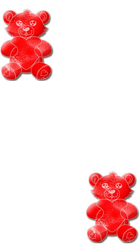 Screenshot Sticky teddy bear love heart