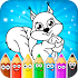 Coloring pages for children: animals1.0.3