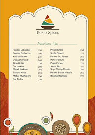 Box of Spices menu 2