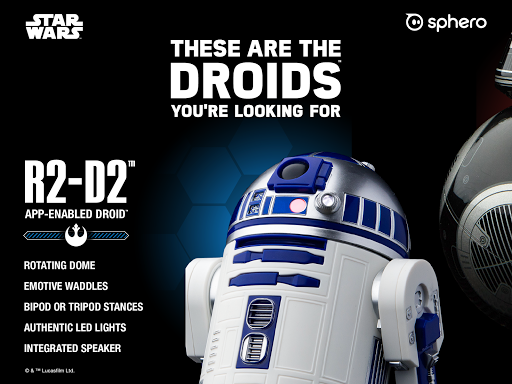 Star Wars Droids App by Sphero