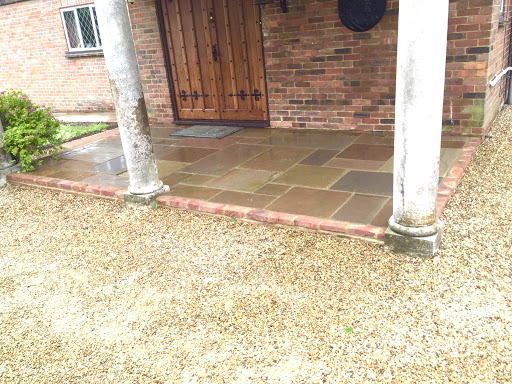 New porch area