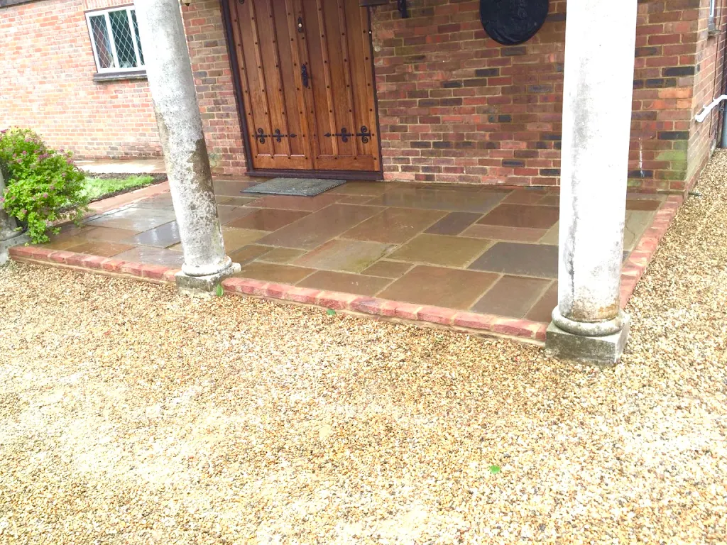 Preview of New porch area.