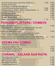 Train To Punjab menu 3