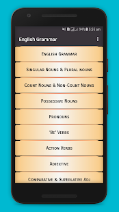 learn Basic Easy English grammar Book Screenshot