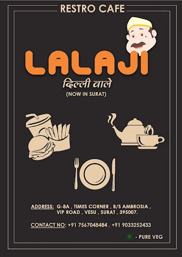 Lalaji Dilliwale menu 