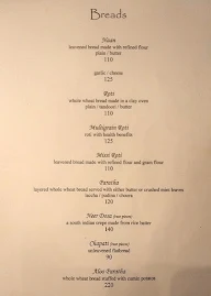 Pali Bhavan menu 8