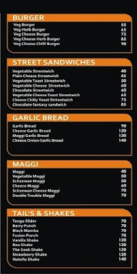 Siddhivinayak Food Corner menu 1