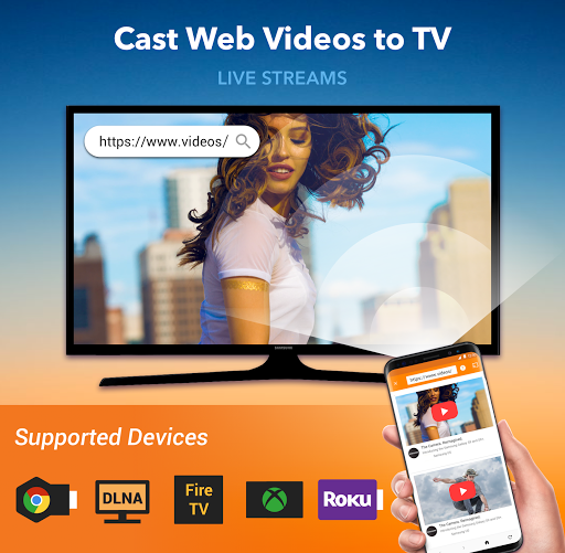 Screenshot Cast to TV/Chromecast/Roku