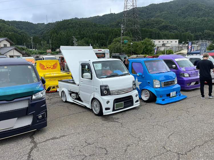 エブリイバンのオフ会？？？・車中泊・神奈川　月下美人・富山2022 オフ会に関するカスタム事例の投稿画像2枚目