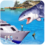 Cover Image of Tải xuống Blue whale : Angry Shark Sim 2018  APK