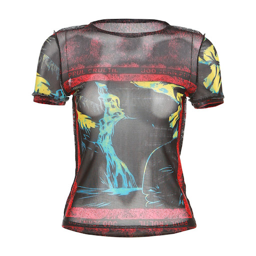 Title 3, New Womens Fashion Digital Printing Round Neck...