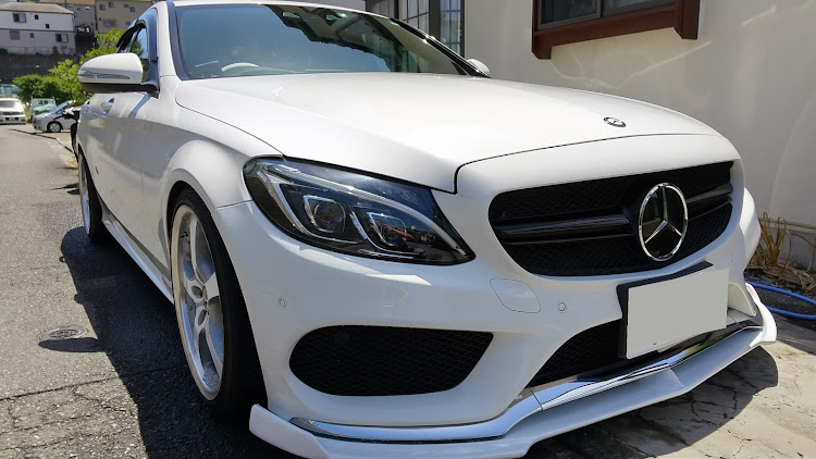Cクラス セダンの洗車に関するカスタム事例の投稿画像1枚目